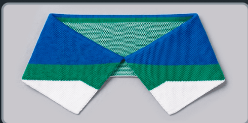 Amostra de gola Sinotex J-SERIE 5