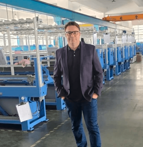 Visita técnica à fábrica de máquinas têxteis