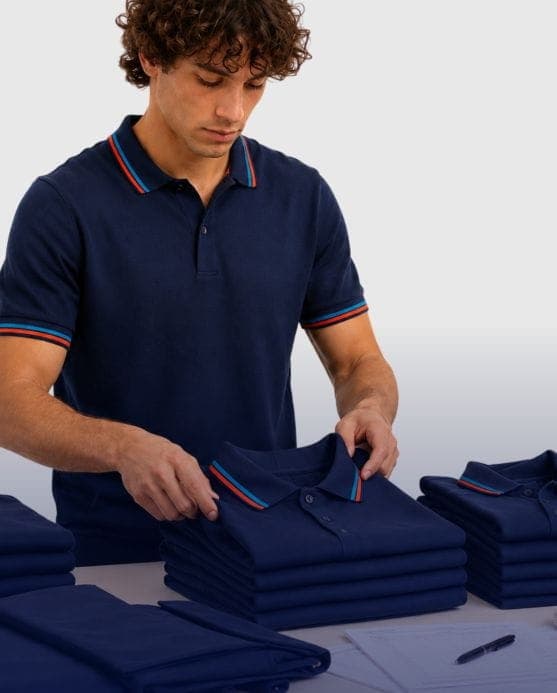 Produção organizada de peças com acabamento retilíneo